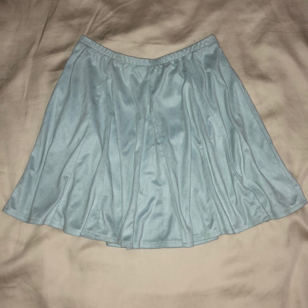 Brandy Melville Sanny Skirt In Powder Blue